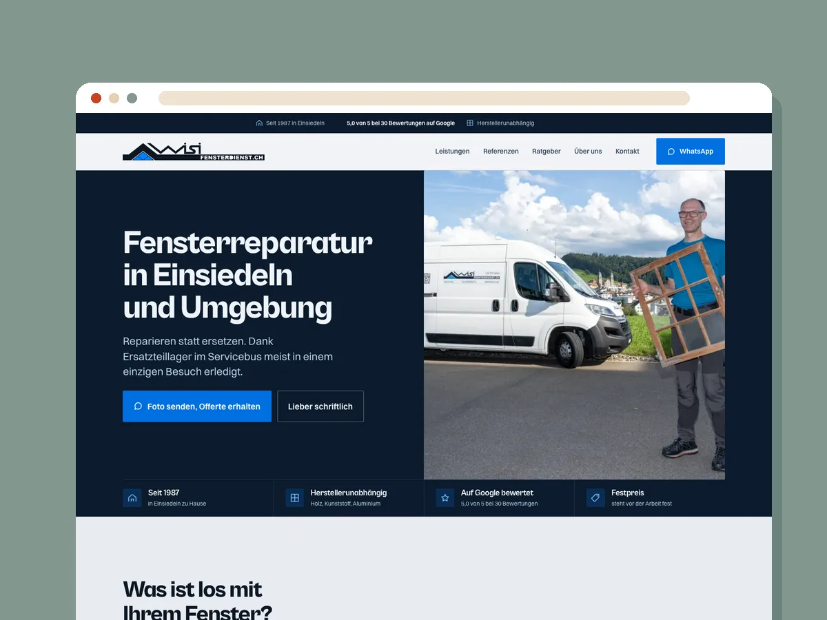 Projekt Wisi Fensterdienst